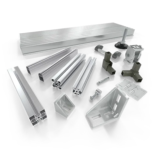 Aluminum profiles and accessories